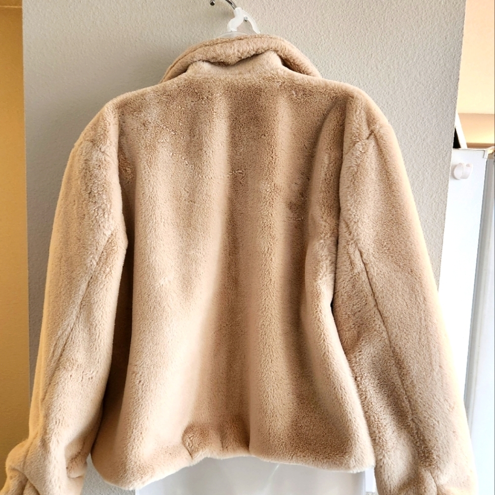 Sheppard Teddy Collard Faux Fur Coat - Picture 7 of 7